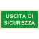 Uscita di sicurezza orizzontale luminescente