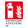 Estintore a polvere n.° verticale