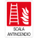 Scala antincendio verticale