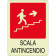 Scala antincendio luminescente