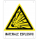 Materiale esplosivo verticale