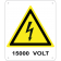 15000 volt verticale