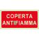 Coperta antifiamma orizzontale luminescente
