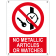 No metallic articles or watches