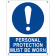 Personal protection must be worn