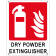 Dry powder extinguisher