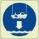 Calare lancia di soccorso in acqua - Lower rescue boat to water quadrato luminescente