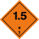 Classe 1 - Materie e oggetti esplosivi Divisione 1.5