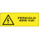 Pericolo 6000 volt orizzontale