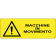 Macchine in movimento orizzontale