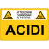 sostanza pericolosa Acidi