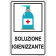 Soluzione igienizzante - cod. 700016